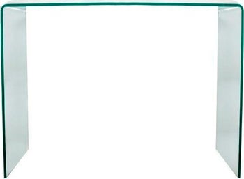 Elegancka prostokątna konsola szklana w skandynawskim stylu – grafika-1.