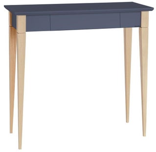 Biurko Mimo 65x40 cm grafitowe – obraz-1