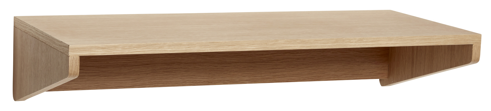 Biurko ścienne Bjorn 80x35 cm naturalne – obraz-1