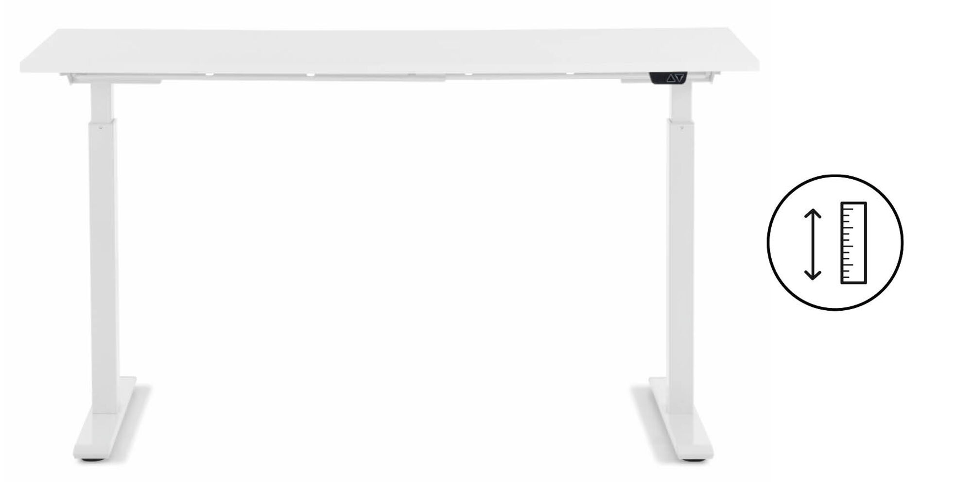 Scrivania Office bianca 140x60 cm – immagine-1.