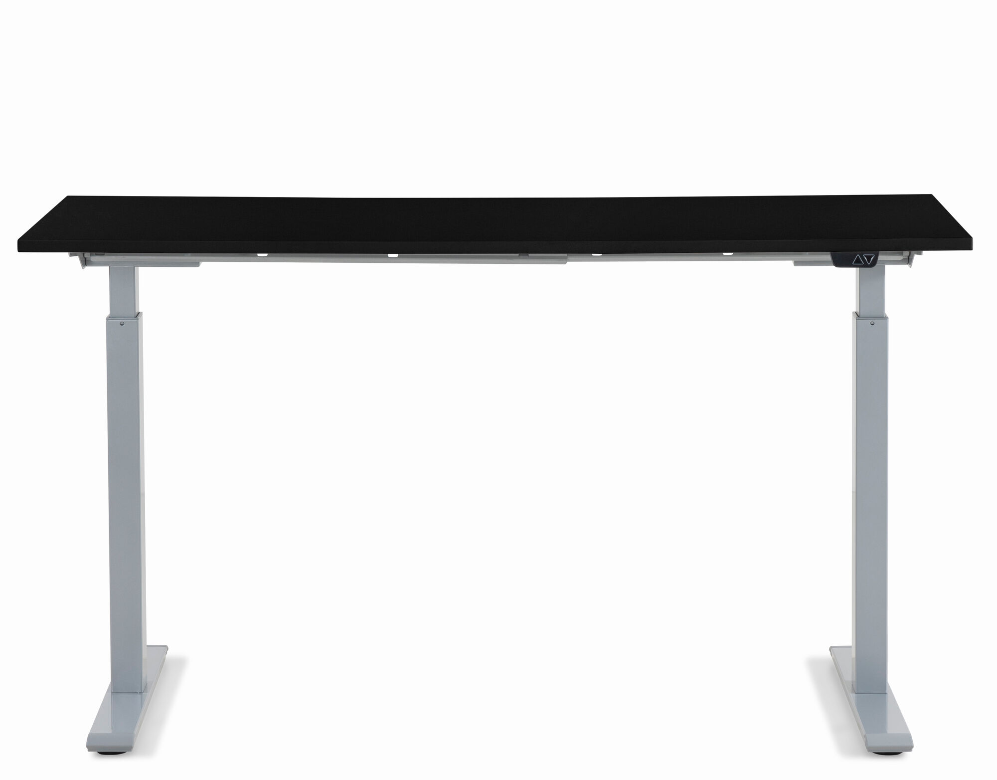 Escritorio Office gris negro 140x60cm – Imagen-1.