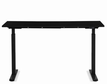 Escritorio Office negro negro 140x60cm – Imagen-1.