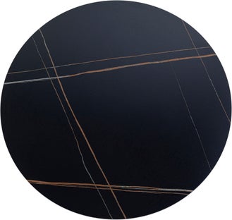 Bordplate Invitation Rundt keramikk svart Ø120 cm – bilde-1.