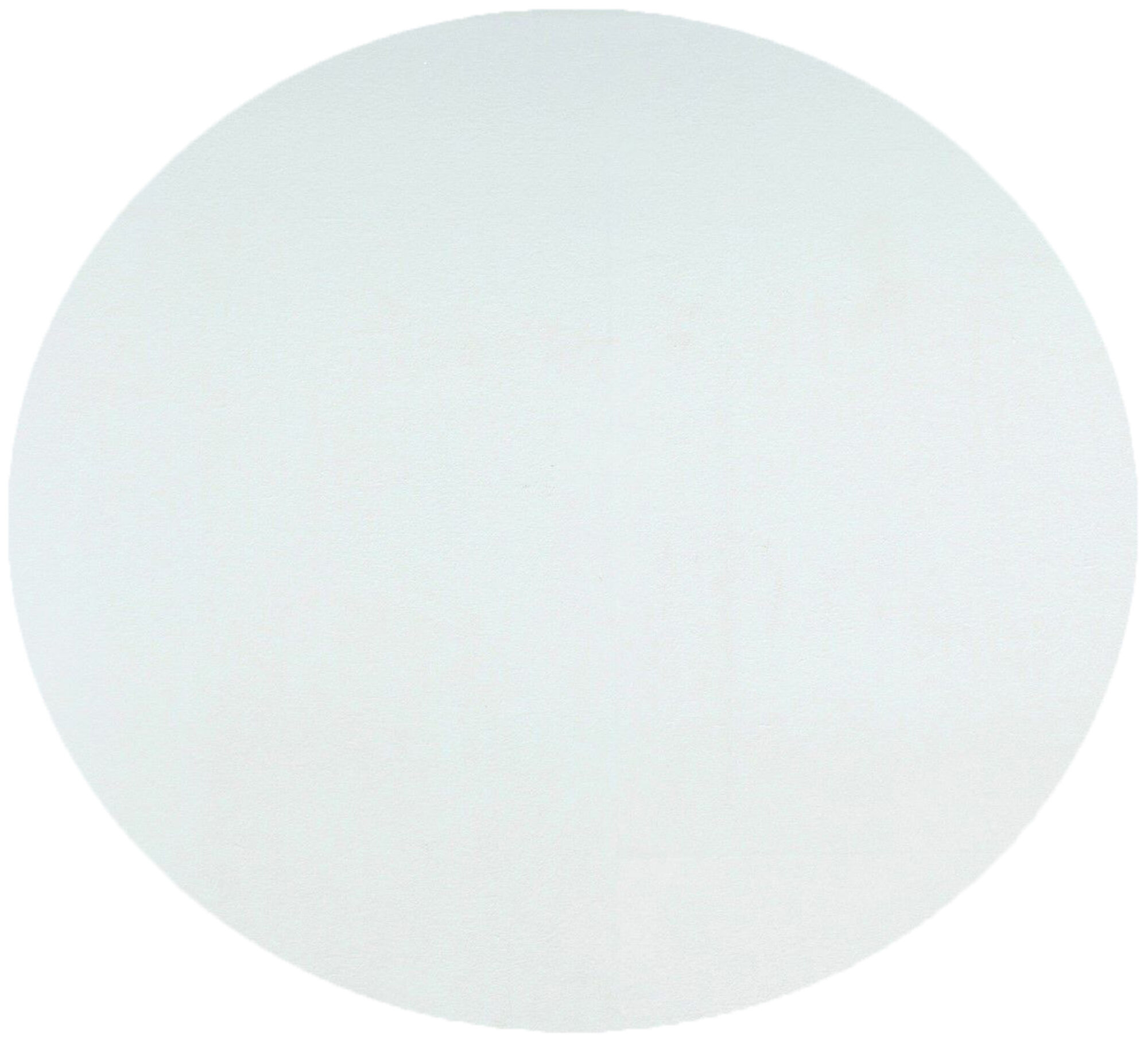 Piano di vetro temperato trasparente 0,8xØ100cm – immagine-1.