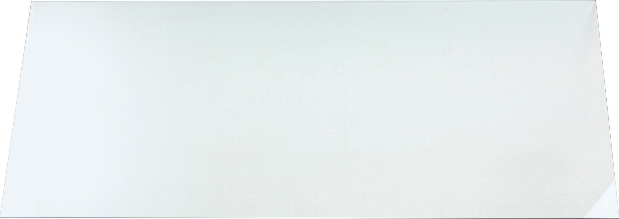 Blat szkło hartowane transparentny 160x40 cm  – obraz-1