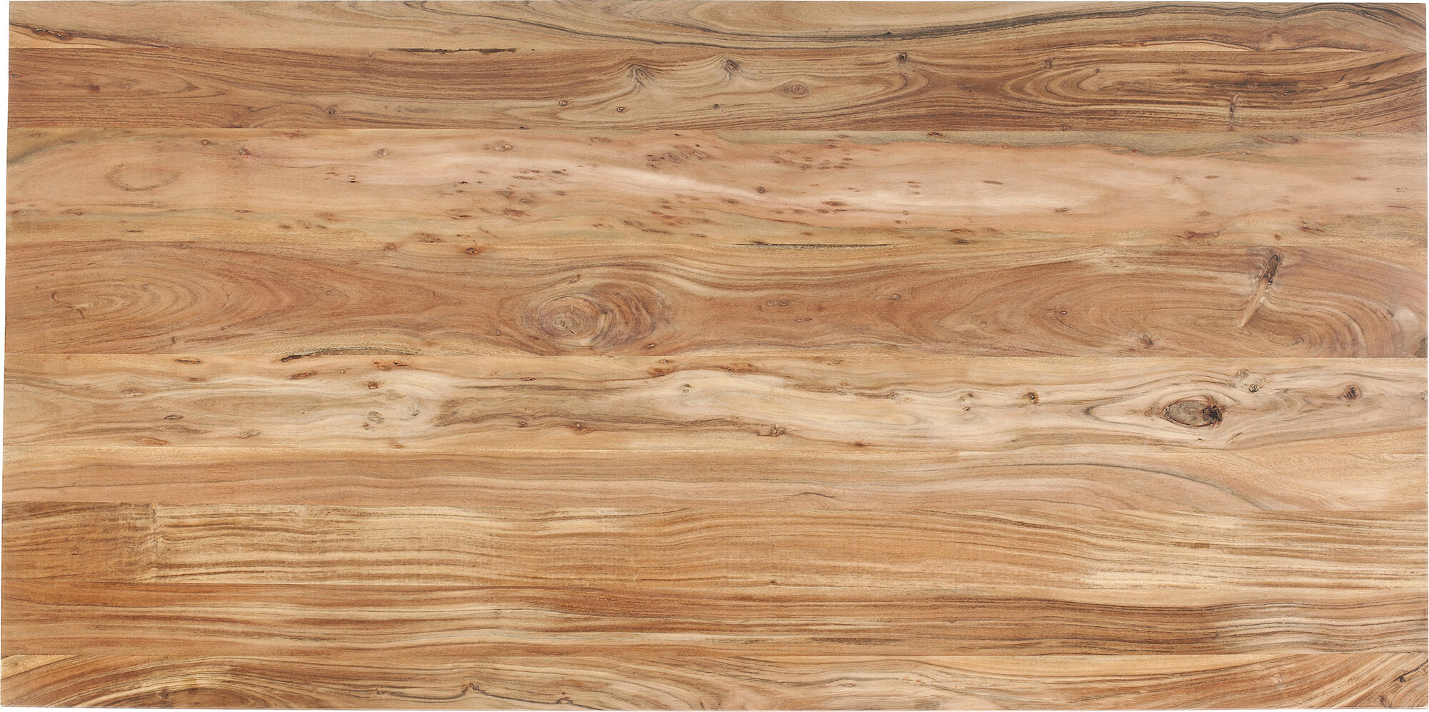 Blat drewniany akacjowy  prostokątny naturalny 220x100 cm – obraz-1