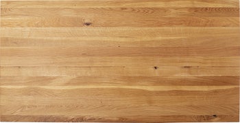 Blat z drewna dębowego prostokątny olejowany 180x90 cm – obraz-1