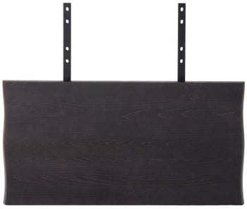 Blaty powiększające podwójny drewniany szary 50x95 cm – obraz-1