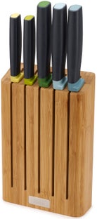 Blok bambusowy z pięcioma nożami 36x27 cm – obraz-1