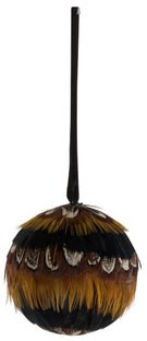 Bombka choinkowa Nax Ø8 cm brązowo-czarna – obraz-1