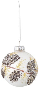 Bombka choinkowa szklana Ø8 cm – obraz-1