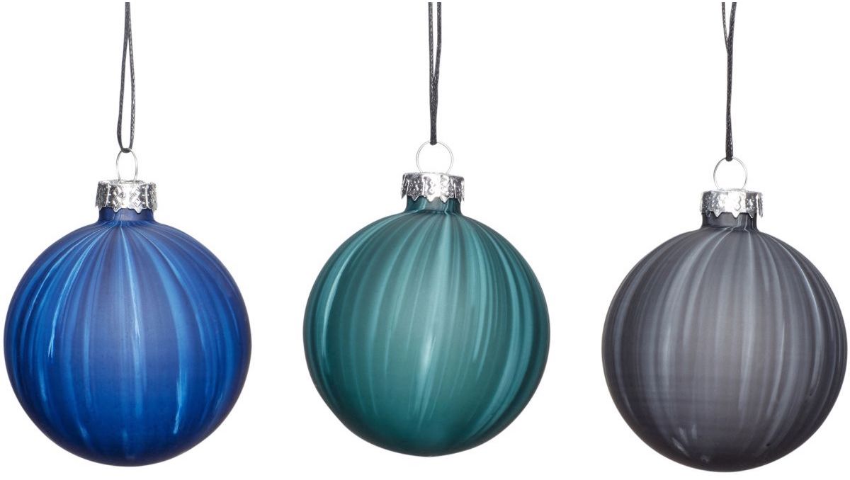 Bombki choinkowe Eve Ø6 cm kolorowe (3-set)  – obraz-1