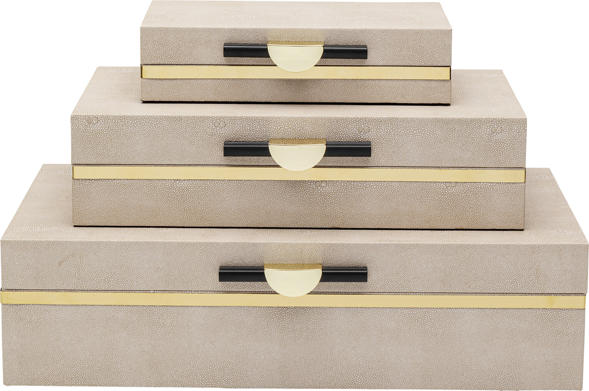 Dėžučių komplektas Classy Flat (3 vnt.) – paveikslėlis-1.