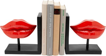 Bokstöd Lips Red - Munnar, 2st – bild-1.