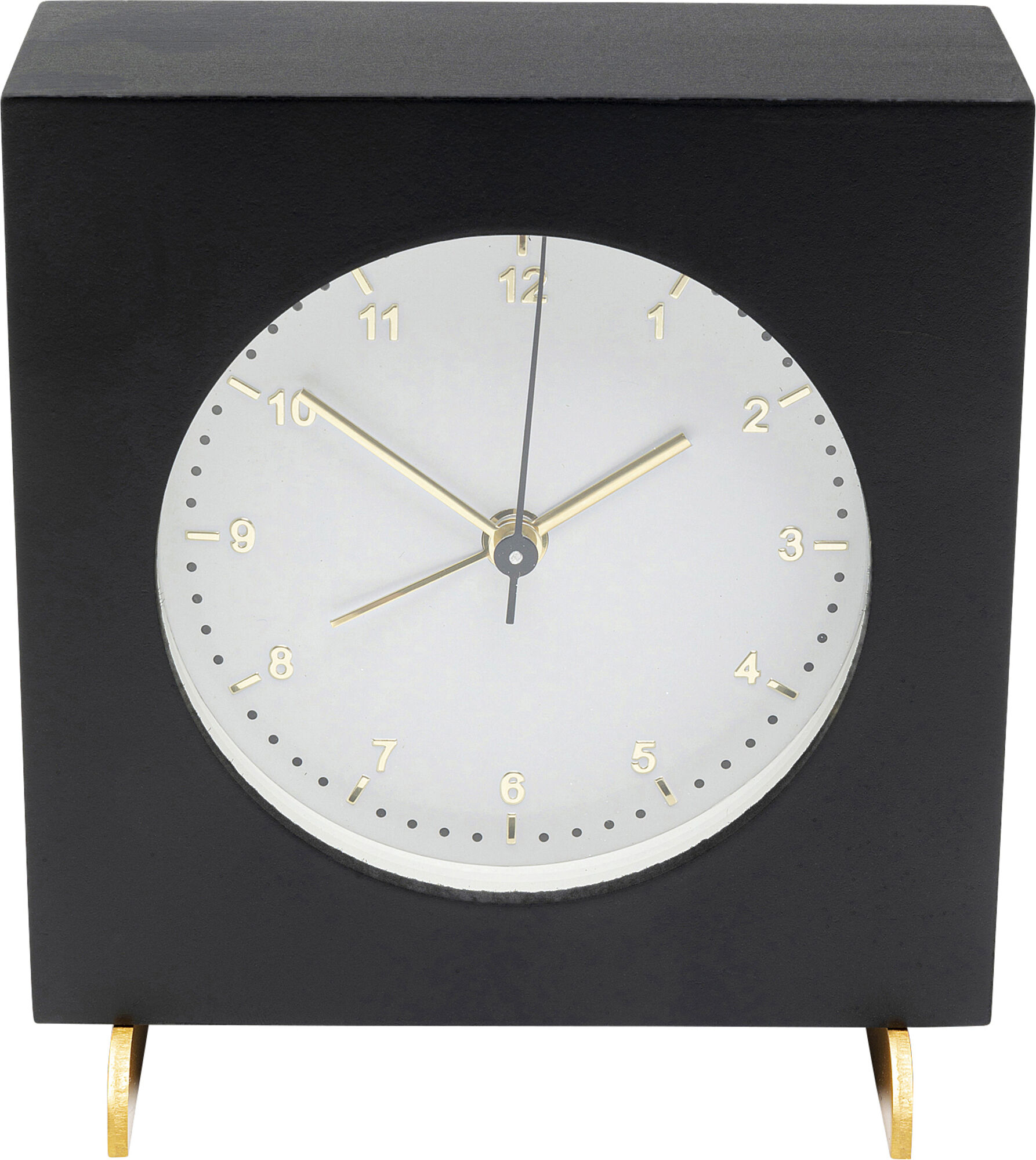 Kian Black herätyskello 12x13cm – kuva-1.