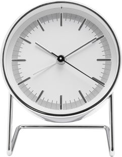 Väckarklocka Levin - Silver – bild-1.