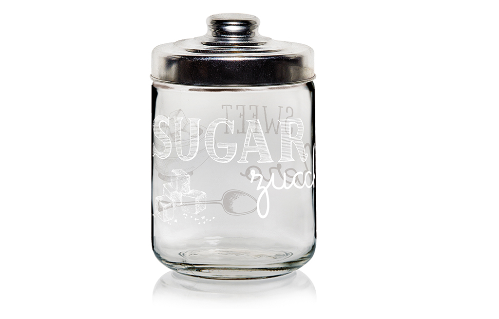 Буркан за съхранение на захар EASY WHITE – изображение-1