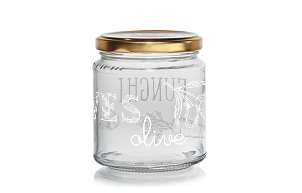 Буркан за съхранение с капак EASY WHITE – изображение-1