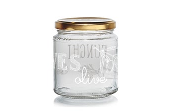 Буркан за съхранение с капак EASY WHITE – изображение-1