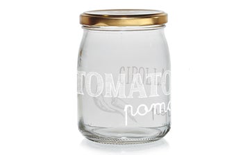 Буркан за съхранение с капак EASY WHITE – изображение-1