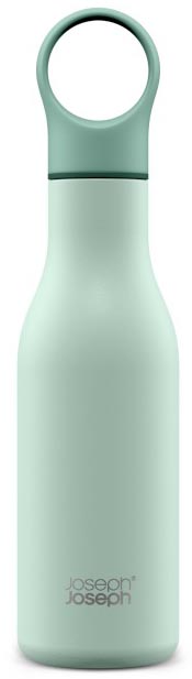 Butelka termiczna z uchwytem jasnozielona 500 ml  – obraz-1