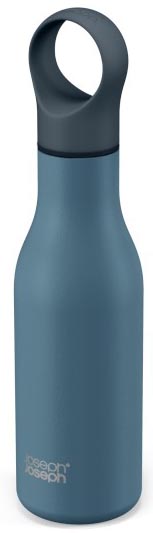 Butelka termiczna z uchwytem niebieska 500 ml  – obraz-1