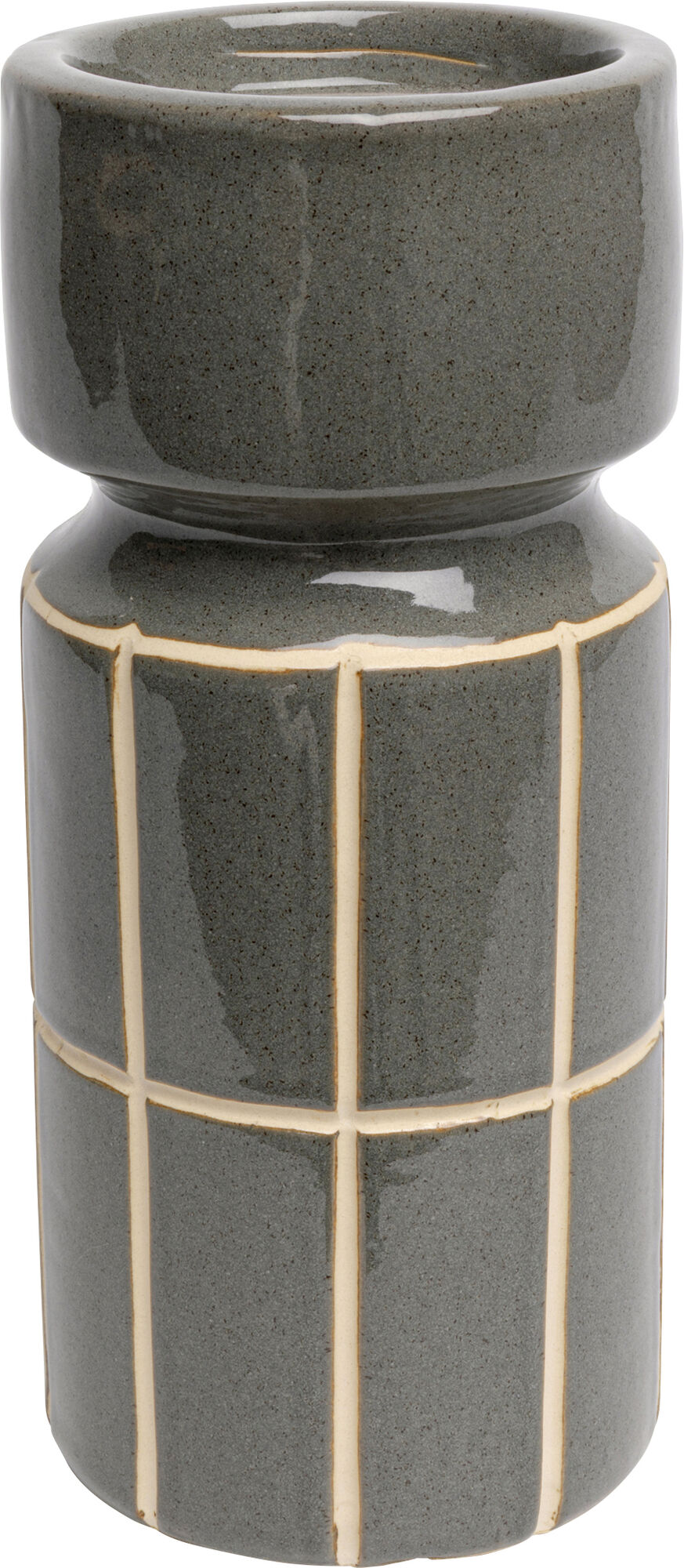 Świecznik Bliss Tile Niebieski 25cm – grafika-1.