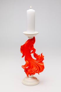 Portavelas Kois de 45 cm – Imagen-1.