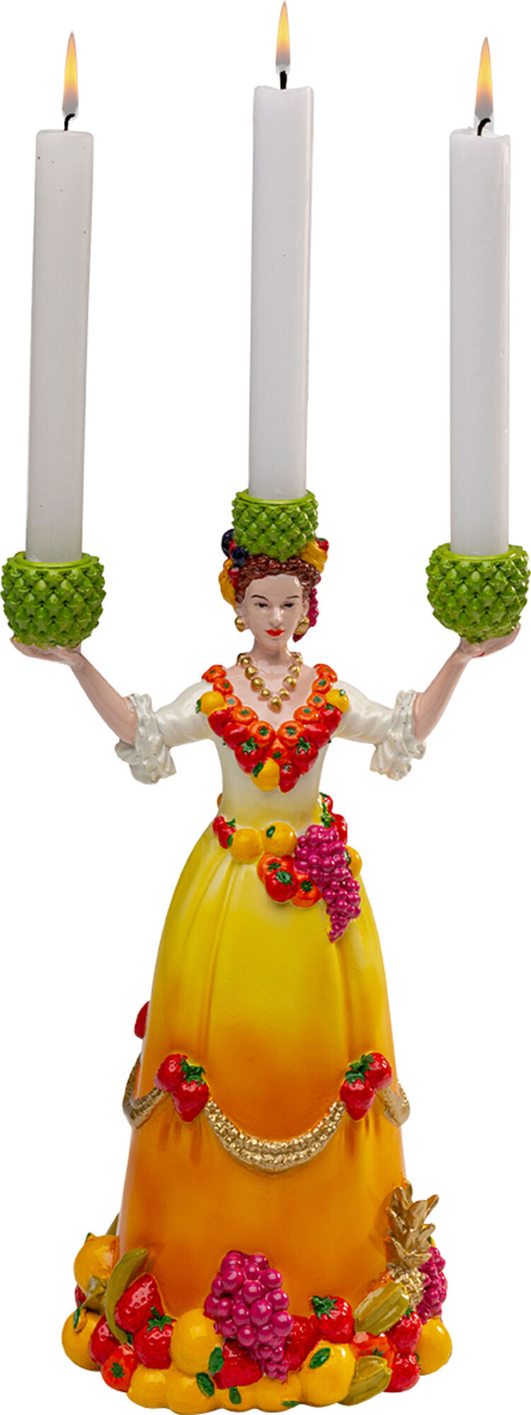 Ljusstake Pineapple Lady, 36cm – bild-1.