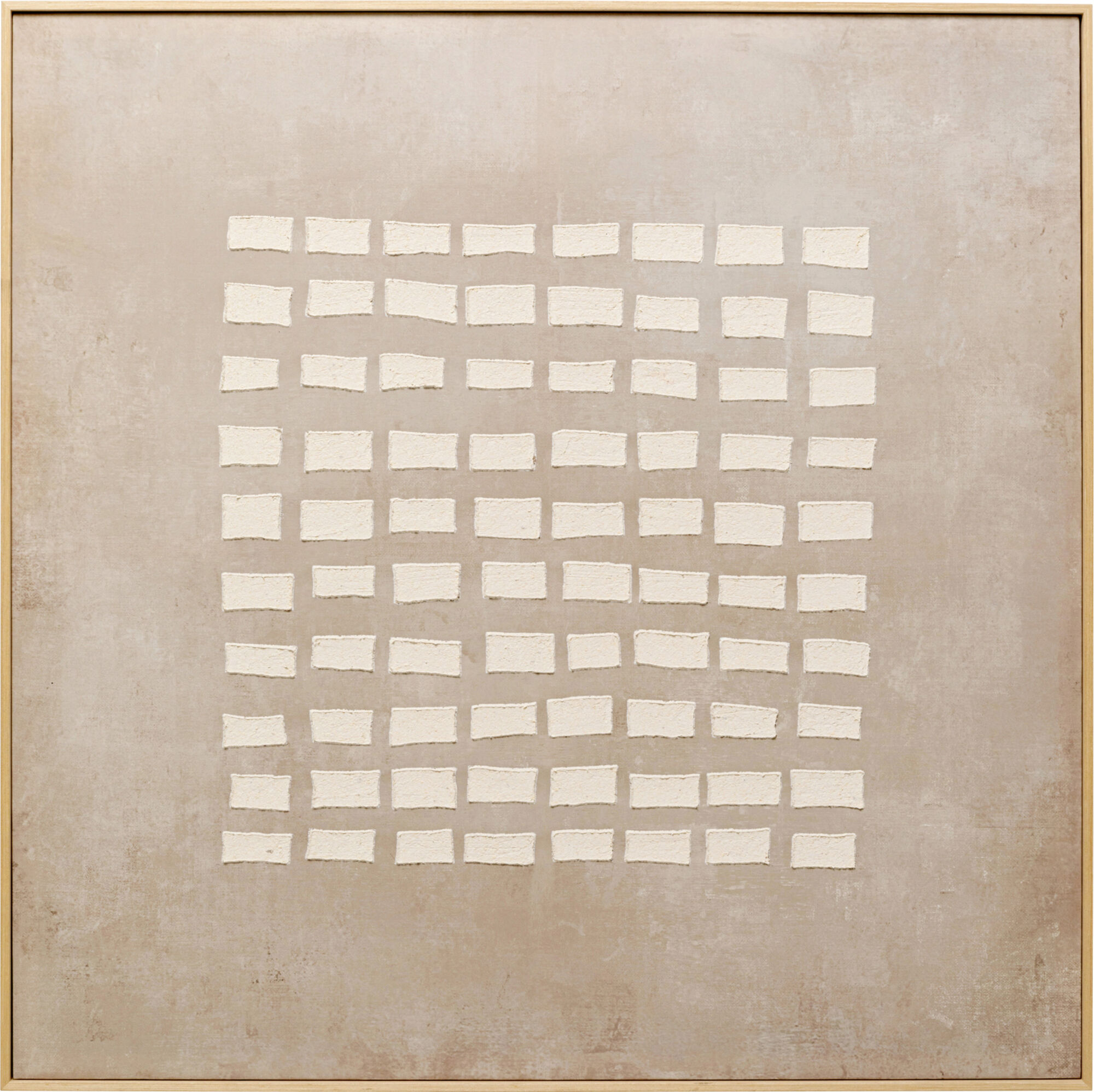 Paveikslas ant drobės Art Row Beige 100x100cm – paveikslėlis-1.