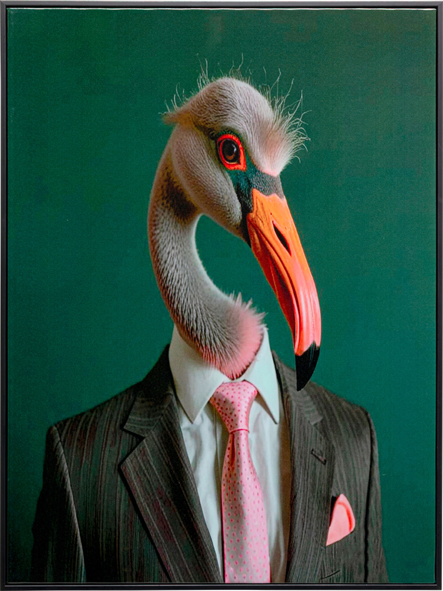 Slika na platnu Mister Flamingo 45x60cm – slika-1.
