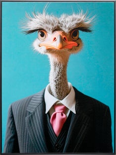 Slika na platnu Mister Ostrich 45x60cm – slika-1.