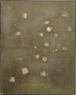 Lerretsbilde Moody grønn 150x120 cm – bilde-1.