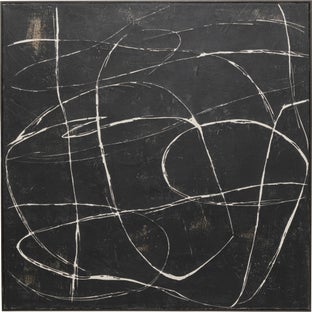 Tavla Sketch - Canvas, Svart, 120x120 cm – bild-1.