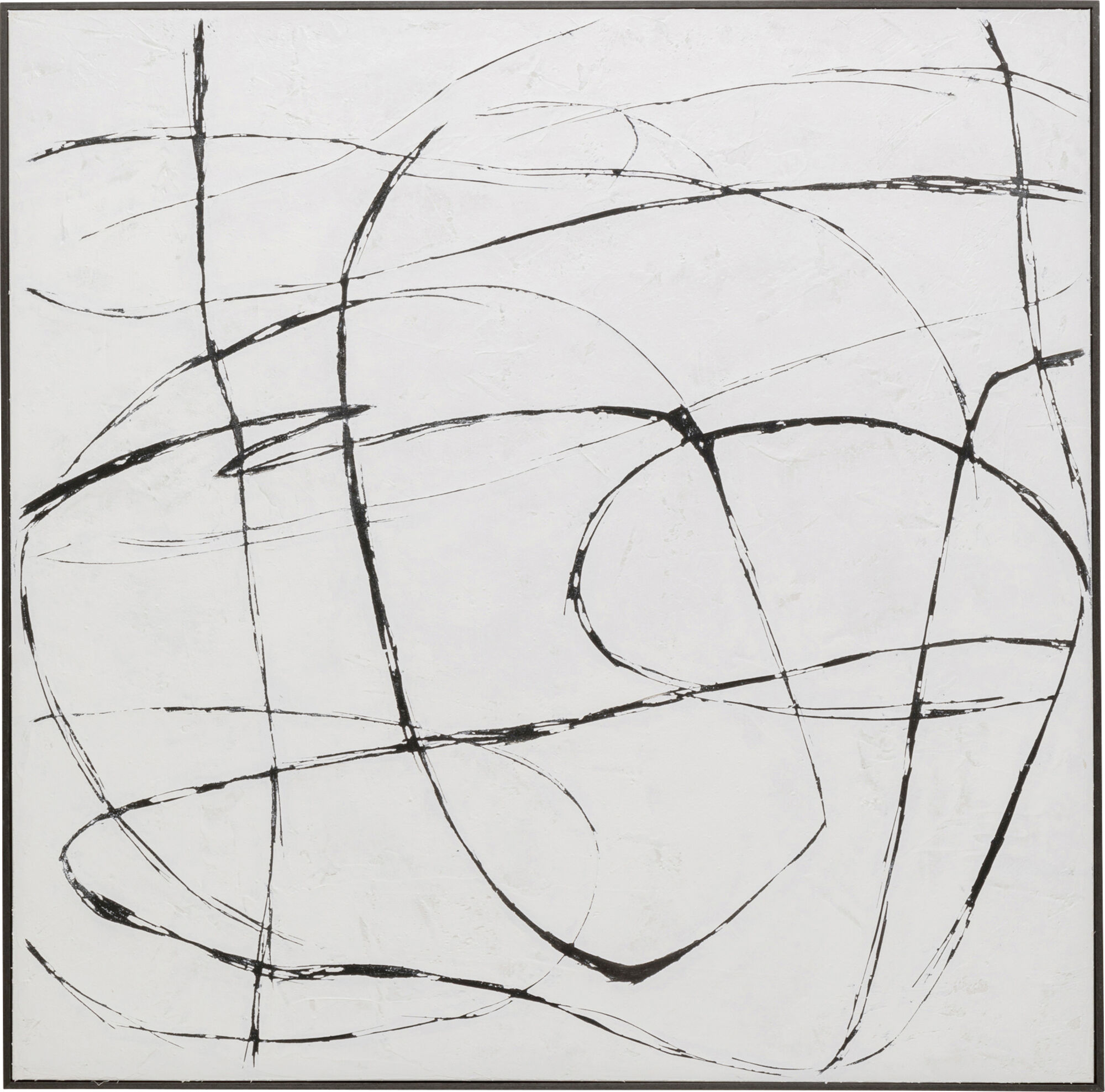 Slika na platnu Sketch White 120x120cm – slika-1.