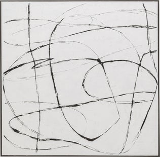Slika na platnu Sketch White 120x120cm – slika-1.