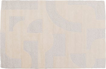 Tæppe Flow Hvid 170x240cm – billede-1.