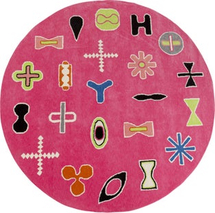 Dywan Glyph Ø200cm – obraz-1