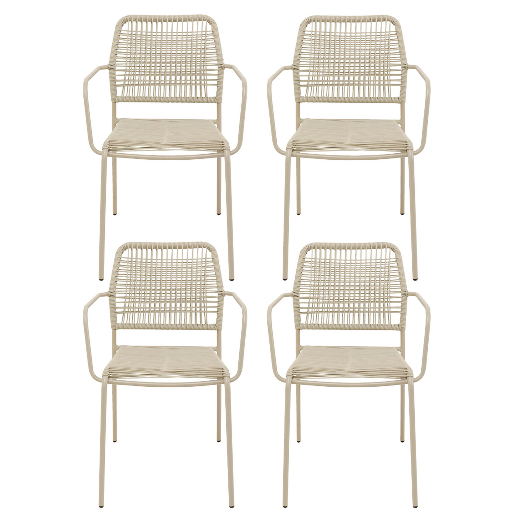 Stolica Madagascar Grey 4/Set – slika-1.