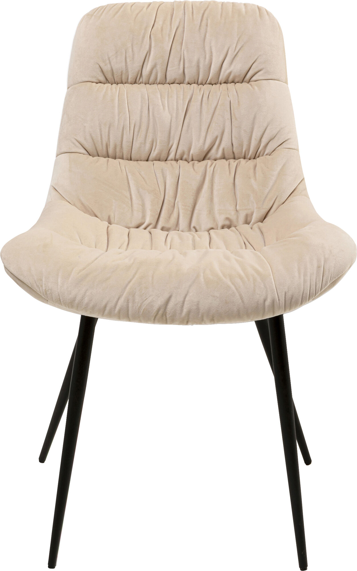 Kėdė South Side Velvet Cream – paveikslėlis-1.