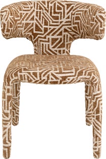 Krzesło Tobi Trust brązowe – obraz-1