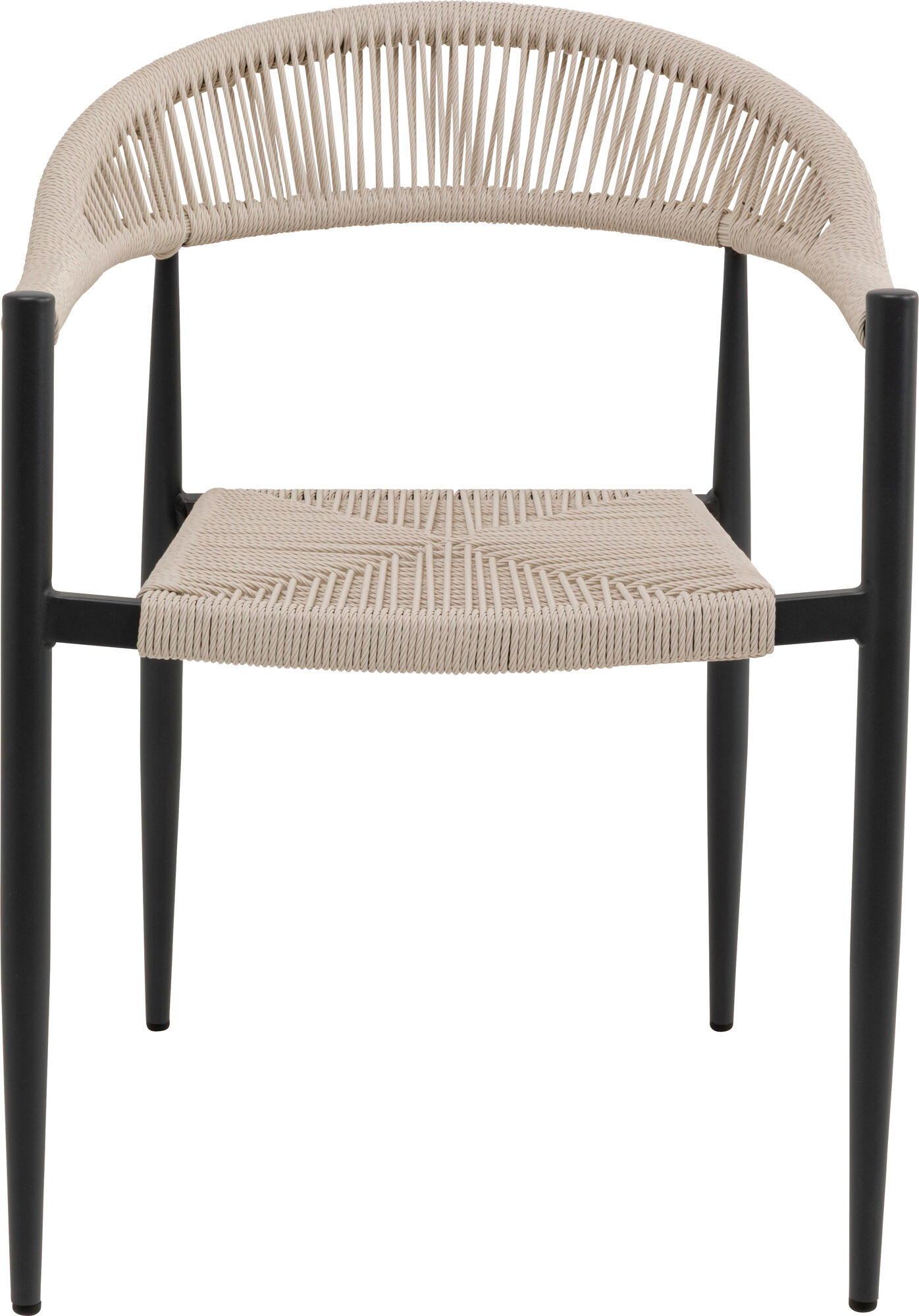 Scaun cu brate Palma Crem – imagine-1.