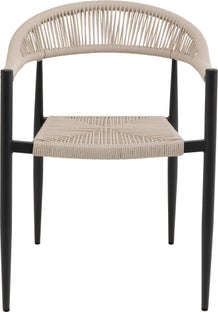 Scaun cu brate Palma Crem – imagine-1.