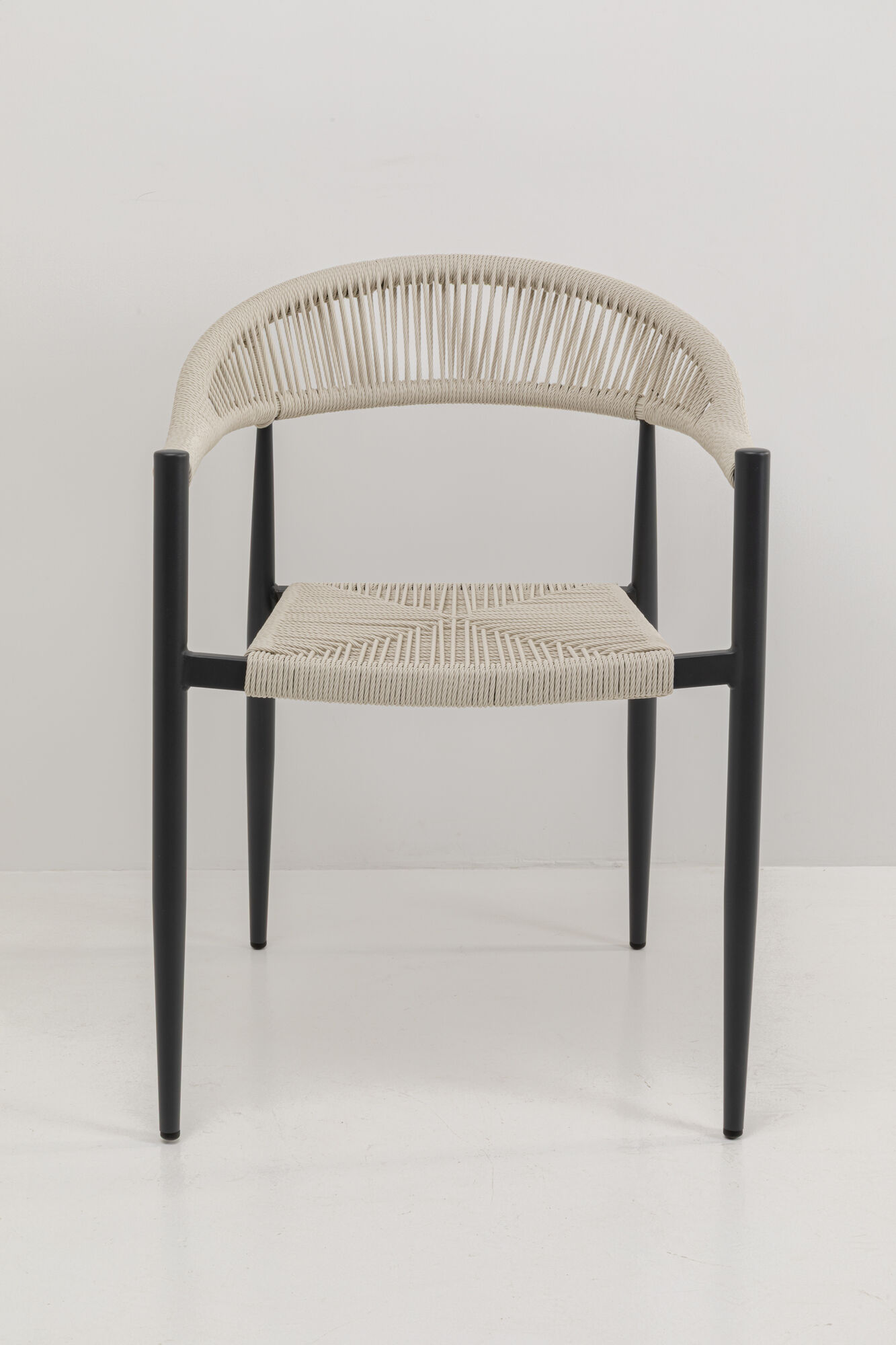 Silla con reposabrazos Palma Crema – Imagen-1.