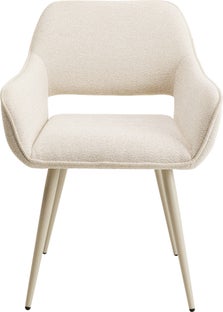 Krzesło z podłokietnikami San Francisco greige – obraz-1