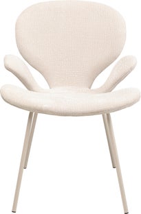 Stol Med Armstöd Soft Blossom - Natur Mono – bild-1.