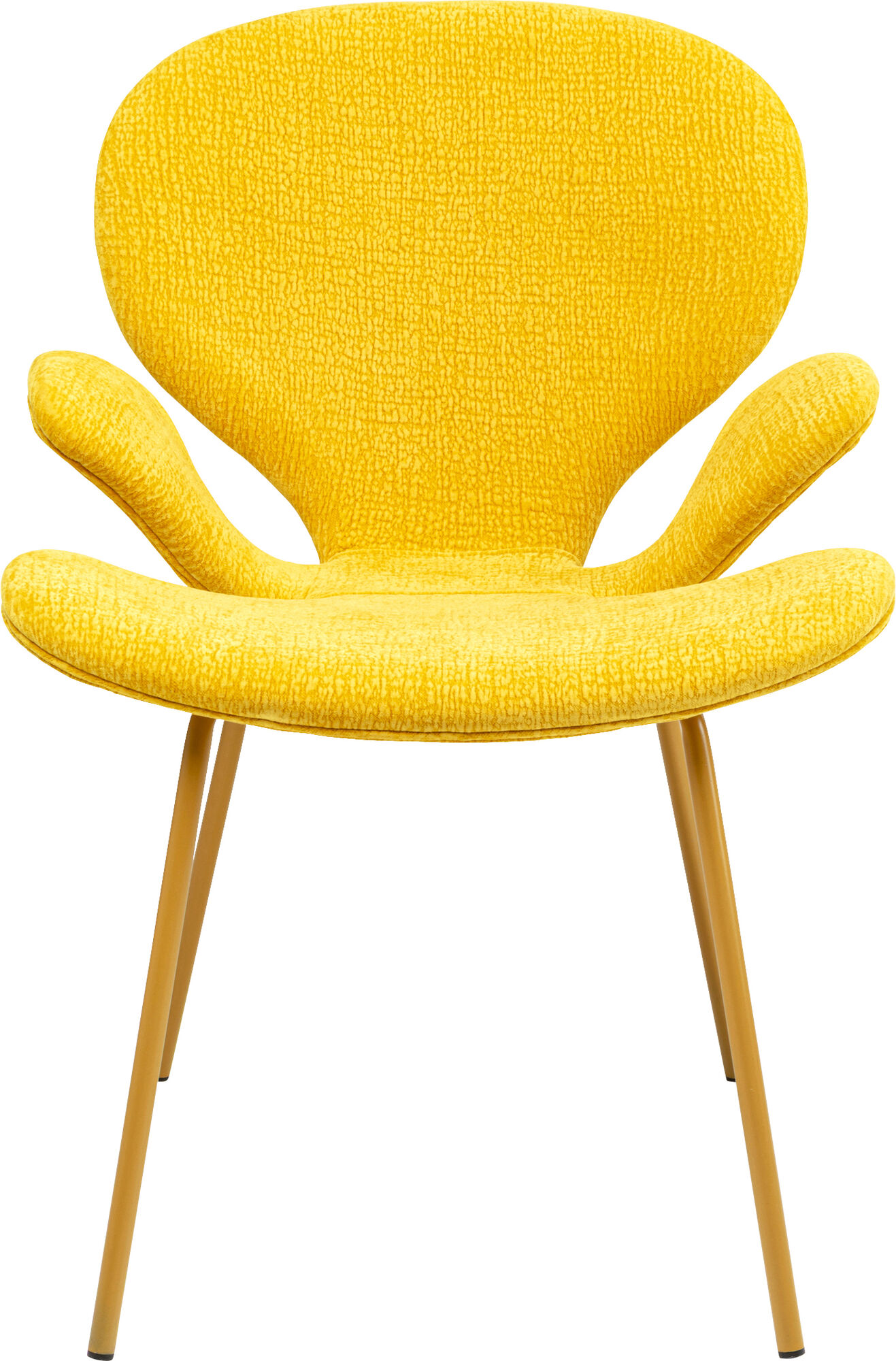 Scaun cu brate Soft Petal Galben Mono – imagine-1.