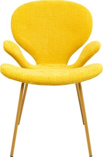 Scaun cu brate Soft Petal Galben Mono – imagine-1.
