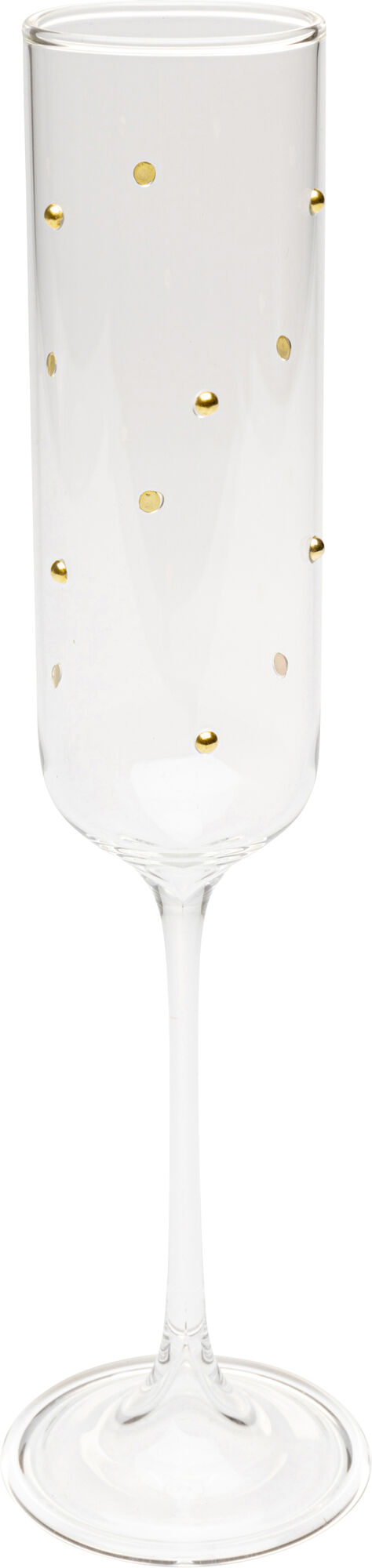 Чаша за шампанско  Glam Dots 25cm – изображение-1.