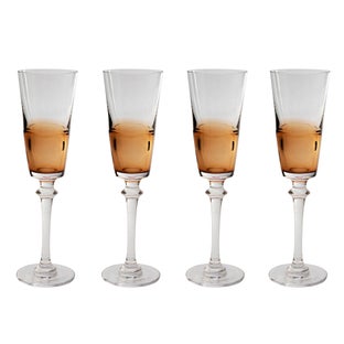 Čaša za šampanjac Mimi Amber 24cm (4/part) – slika-1.